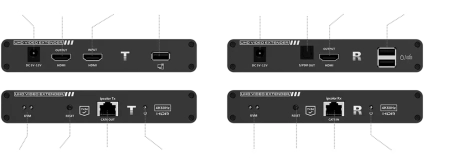 Удлинитель HDMI Lenkeng LKV676KVM-PI